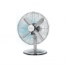 Cecotec EnergySilence 620 RetroDesk | Desktop Fan | Table Fan | 40 W | Diameter 30 cm | Number of speeds 3 | Oscillation | Silve