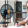 Cecotec EnergySilence 600 WoodDesk | Desktop Fan | Table Fan | 40 W | Diameter 30 cm | Number of speeds 3 | Oscillation | Beige