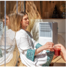 Cecotec Portable Air conditioner | ForceClima 7550 Style Connected | Number of speeds 2 | White