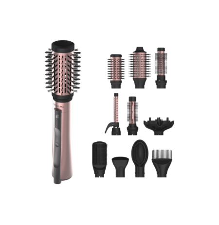 Cecotec Air Brush | CeramicCare 10in1 AirBrush | Ion conditioning | Number of heating levels 3 | 1200 W | Black/Pink