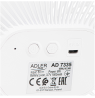 Adler Rechargeable fan with clip | AD 7335 | Table Fan | 6 W | Diameter 12.7 cm | Number of speeds 3 | Oscillation | White