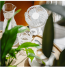 Adler Rechargeable fan with clip | AD 7335 | Table Fan | 6 W | Diameter 12.7 cm | Number of speeds 3 | Oscillation | White