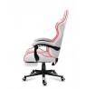 Huzaro FORCE 4.7 PC gaming chair Bucket (cradle) seat White