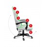 Huzaro FORCE 4.7 PC gaming chair Bucket (cradle) seat White