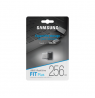 Samsung | FIT Plus | MUF-256AB/APC | 256 GB | USB 3.1 | Black/Silver