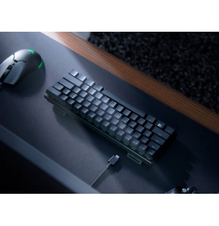 Razer Huntsman Mini Laidinė žaidimų klaviatūra, USB, RGB LED, US Int, Linear Optical Switch, Juoda