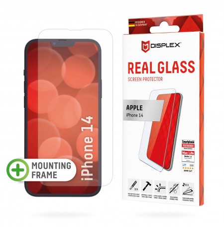 Apple iPhone 14 Real 2D Screen Glass By Displex Transparent
