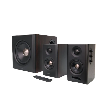 Edifier 2.1 Active Speaker | S355DB | 150 W | Bluetooth | Wireless connection | Walnut