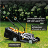 Batavia B.V. 18V Cordless Lawn Mower, 32 cm, Without battery and charger | Mowing Area 200 m²
