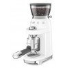 Smeg Kaffeem?hle CGF03WHEU, 15 Mahlgrade, 240g Bohnenbeh., 150W, Wei?