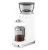 Smeg Kaffeem?hle CGF03WHEU, 15 Mahlgrade, 240g Bohnenbeh., 150W, Wei?