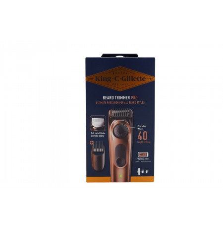 Gillette King C. Beard Trimmer Pro elektrischer Barttrimmer