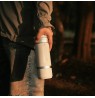 Portable electric coffee grinder OutIn Fino Sandstone White