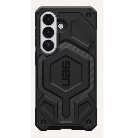UAG Monarch Pro - case with built-in magnetic module for Samsung Galaxy S26 (carbon fiber)