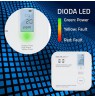 Qoltec 52577 Wireless Carbon monoxide (CO) sensor with battery | sensor service life 10 years | alarm 85dB | LED
