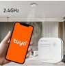Qoltec 52579 Wireless smoke detector with battery | Tuya | Wi-fi | sensor service life 10 years | alarm 85dB | LED