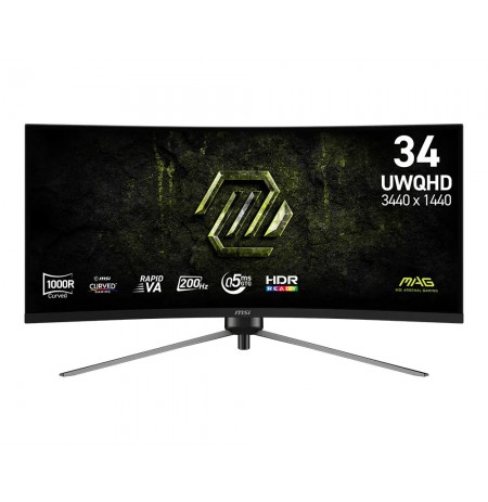MSI MAG 345CQRF E20 86,36 UWQHD 16:9 VA DP HDMI