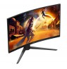 AOC 81,3cm (31,5") C32G4Z 16:09 HDMI+DP+USB  Curved Bl/red