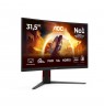 AOC 81,3cm (31,5") C32G4Z 16:09 HDMI+DP+USB  Curved Bl/red
