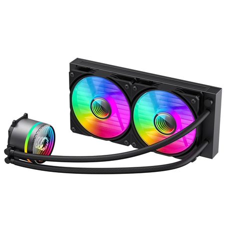 Gamemax CPU Liquid Cooler | ICEBURG 240 INFINITY | Black