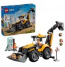 LEGO City 60480 - Yellow Backhoe Loader