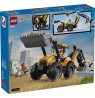LEGO City 60480 - Yellow Backhoe Loader