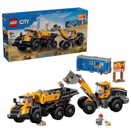 LEGO City 60494 - Dump Truck and Front Loader