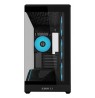 Lian Li VECTOR V100 MINI PC-Gehäuse, Micro-ATX, Tempered Glass - schwarz
