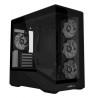 Lian Li VECTOR V100 MINI PC-Gehäuse, Micro-ATX, Tempered Glass - schwarz