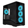 Lian Li VECTOR V100 MINI PC-Gehäuse, Micro-ATX, Tempered Glass - schwarz