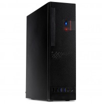 Inter-Tech Case S-331 Desktop with 8.3L volume, black retail