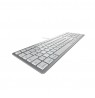 CHERRY TAS KC 6000 C FOR MAC Corded DE-Layout silver/white