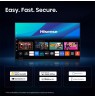 TV HISENSE UHD SMART 43A6S