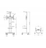 MB-2319 M Public floorstand