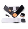 Bodi-Tek Ab & Back Muscle Strengthener With Heat, Black/Orange