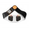 Bodi-Tek Ab & Back Muscle Strengthener With Heat, Black/Orange