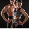 Bodi-Tek Ab & Back Muscle Strengthener With Heat, Black/Orange