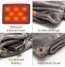 Bodi-Tek COZY Snuggle Blanket Heated Throw 130 x 160cm, Gray
