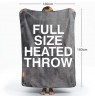 Bodi-Tek COZY Snuggle Blanket Heated Throw 130 x 160cm, Gray