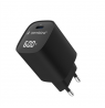 Gembird TA-UC-1C-PD60LCD-01-BK 60W USB Type-C fast charger, LCD, black | Gembird