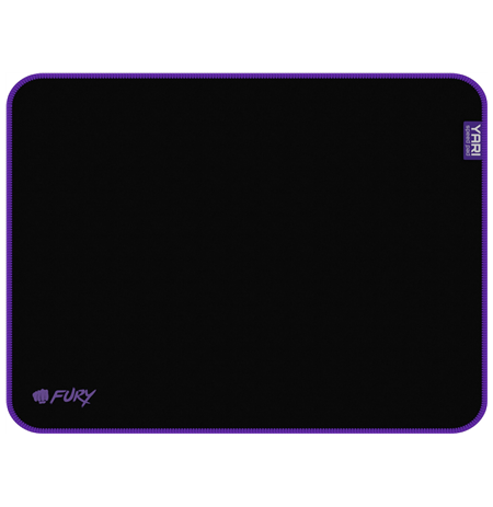 Fury Yari Speed L | Mouse pad | 300 x 400 mm | Black/Purple