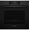 Built-in oven BOSCH HBA572EM3 jet black matt transparent, 60 x 60 cm, AirFry function