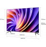 Dreame Vivid QLED TV Q100 109.2 cm (43") 4K Ultra HD Smart TV Wi-Fi Black 350 cd/m²
