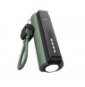 Power bank 5000 mAh torch, Type-C Cable, By SBS Black
