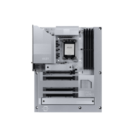 MSI PRO Z890-S WIFI PZ | Processor family Intel | Processor socket LGA1851 | DDR5 | Supported hard disk drive interfaces SATA, M