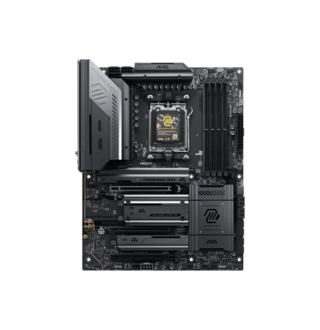 MSI MAG X870E TOMAHAWK MAX WIFI | Processor family AMD | Processor socket AM5 | DDR5 | Supported hard disk drive interfaces SATA