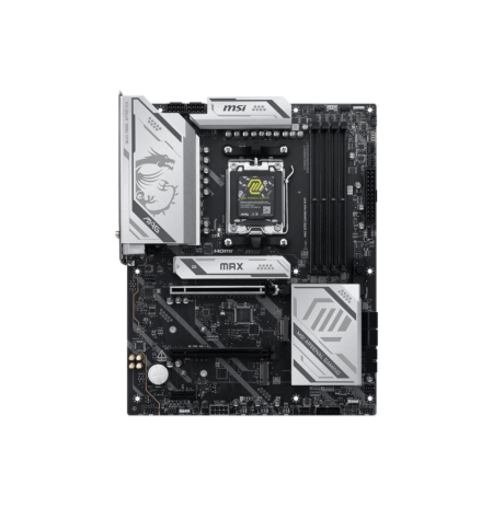 MSI MAG X870E GAMING MAX WIFI | Processor family AMD | Processor socket AM5 | DDR5 | Supported hard disk drive interfaces SATA, 