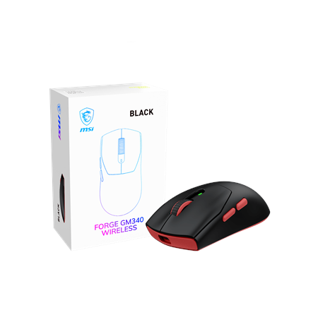 MSI FORGE GM340 | Wireless | 2.4 GHz, Bluetooth, USB 2.0