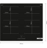 Bosch Serie 4 PVQ611BB6E hob Black Built-in 60 cm Zone induction hob 4 zone(s)