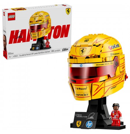 LEGO EDITIONS 43022 Scuderia Ferrari HP Lewis Hamilton Helmet